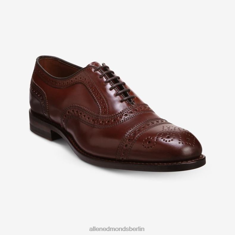 Allen Edmonds Chili-Cordovan Männer Strand Shell Cordovan Captoe Oxford-Kleiderschuh 82J2T31