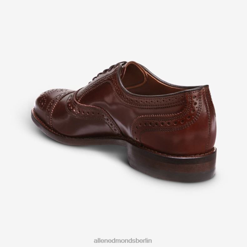 Allen Edmonds Chili-Cordovan Männer Strand Shell Cordovan Captoe Oxford-Kleiderschuh 82J2T31
