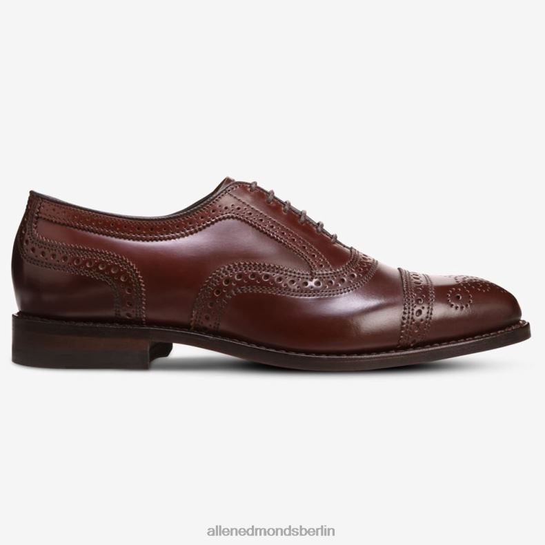 Allen Edmonds Chili-Cordovan Männer Strand Shell Cordovan Captoe Oxford-Kleiderschuh 82J2T31