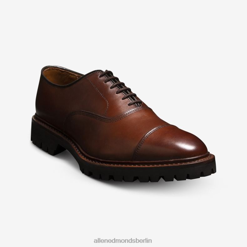Allen Edmonds Chili-Leder Männer Park Avenue Oxford-Schuh mit Captoe und Profilsohle 82J2T5