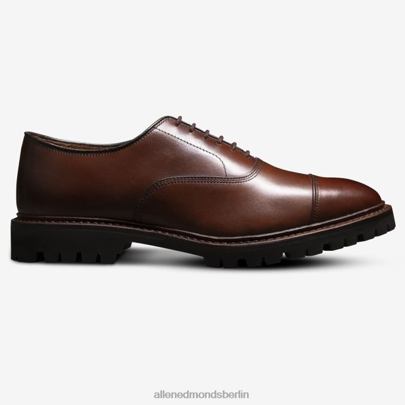 Allen Edmonds Chili-Leder Männer Park Avenue Oxford-Schuh mit Captoe und Profilsohle 82J2T5