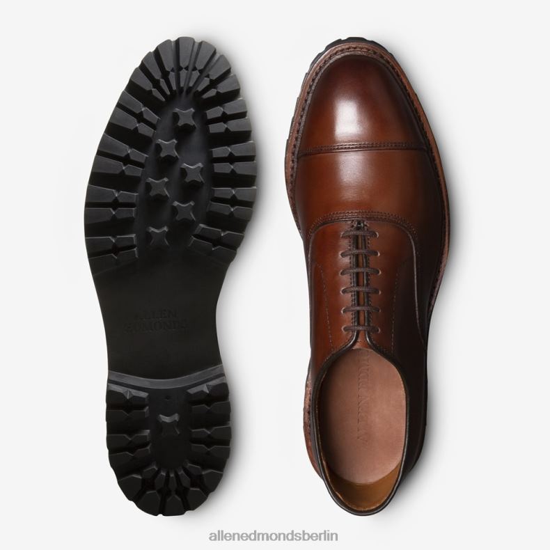 Allen Edmonds Chili-Leder Männer Park Avenue Oxford-Schuh mit Captoe und Profilsohle 82J2T5