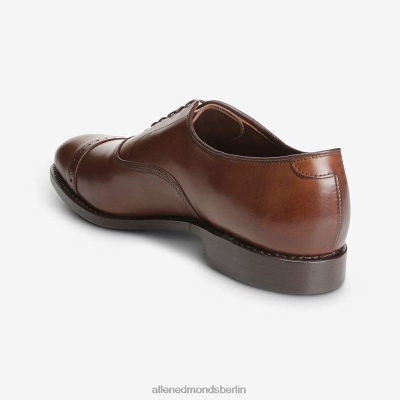 Allen Edmonds Kaffeebraun Männer Fifth Avenue Oxford-Schuh mit Kappenkappe 82J2T313