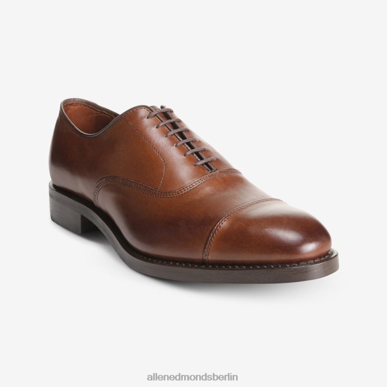 Allen Edmonds Kaffeebraun Männer Park Avenue Oxford-Schuh mit Zehenkappe und Dainite-Sohle 82J2T236