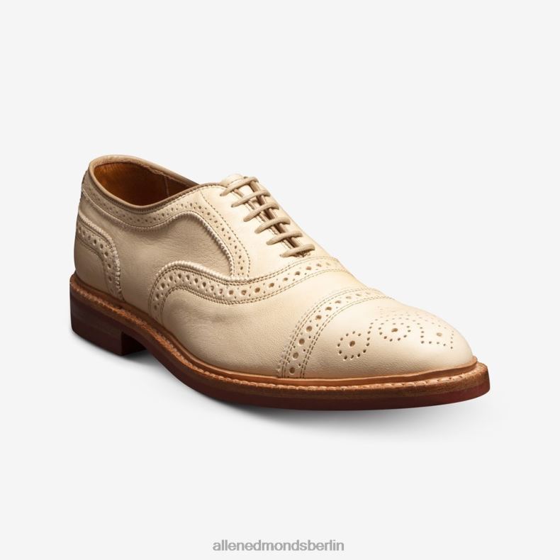 Allen Edmonds Knochenleder, pflanzlich gegerbt Männer Strandmok Cap-Toe-Oxford mit Dainite-Gummisohle 82J2T14