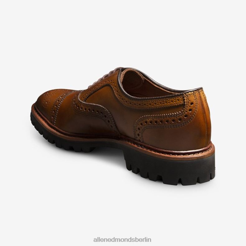 Allen Edmonds Nussbaum Männer Strand-Oxford-Schuh mit Captoe und Profilsohle 82J2T305
