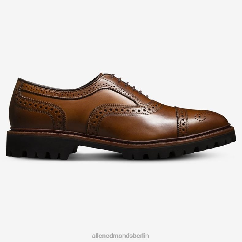 Allen Edmonds Nussbaum Männer Strand-Oxford-Schuh mit Captoe und Profilsohle 82J2T305
