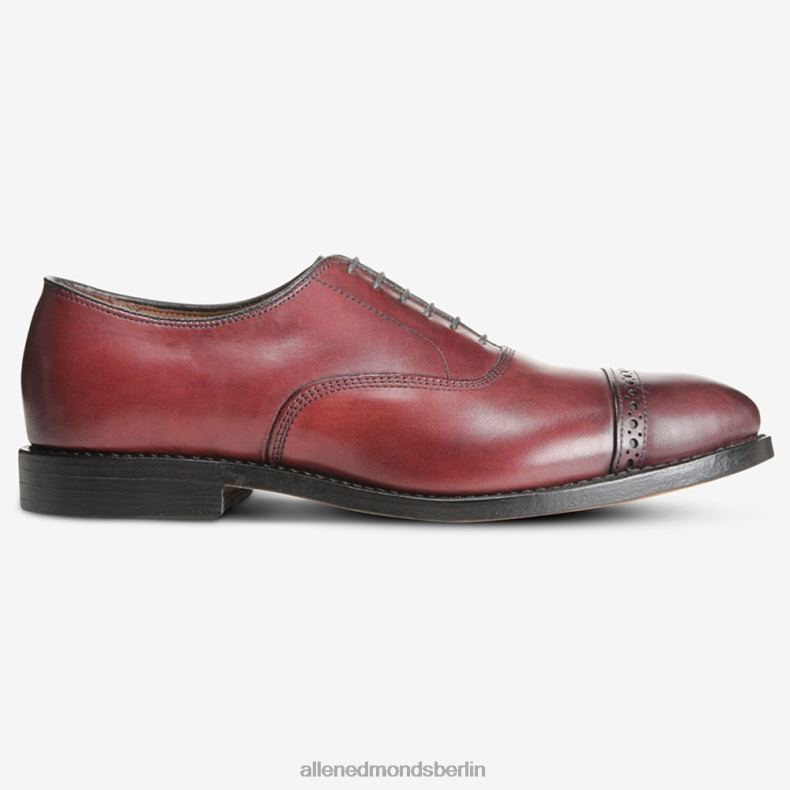 Allen Edmonds Ochsenblut Männer Fifth Avenue Oxford-Schuh mit Kappenkappe 82J2T111