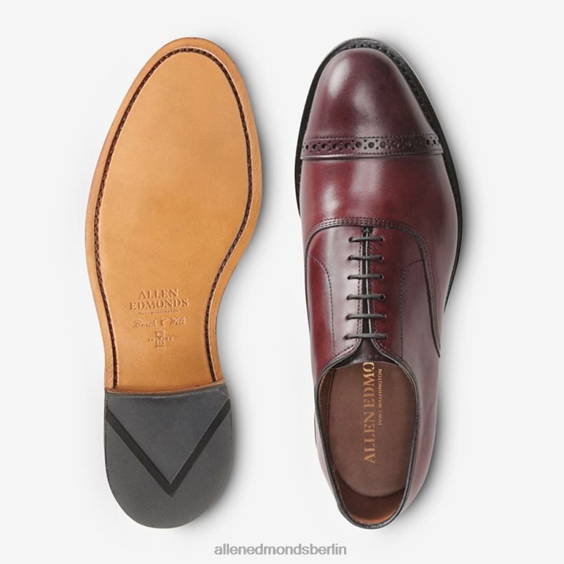 Allen Edmonds Ochsenblut Männer Fifth Avenue Oxford-Schuh mit Kappenkappe 82J2T111