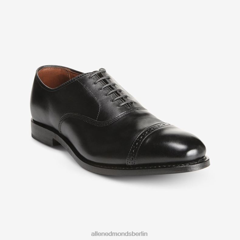 Allen Edmonds Schwarz Männer Fifth Avenue Oxford-Schuh mit Kappenkappe 82J2T310