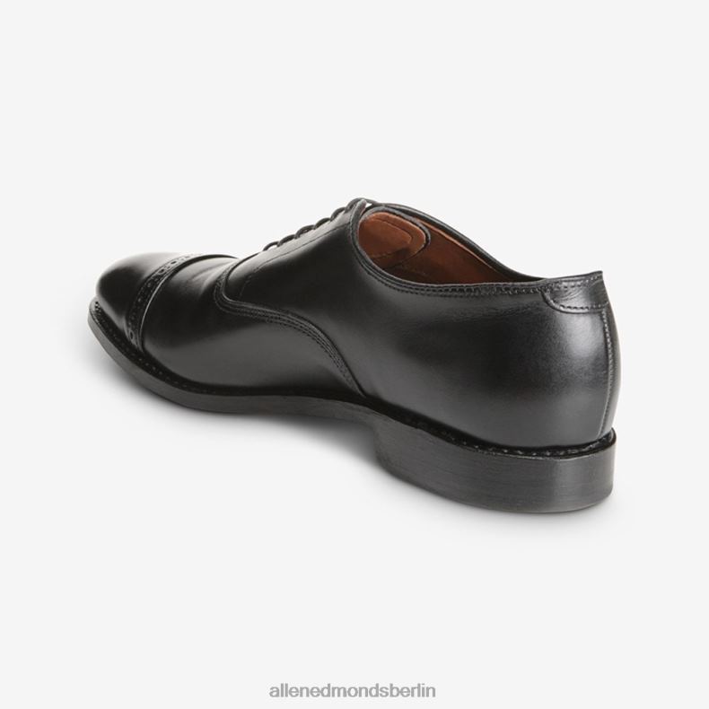 Allen Edmonds Schwarz Männer Fifth Avenue Oxford-Schuh mit Kappenkappe 82J2T310