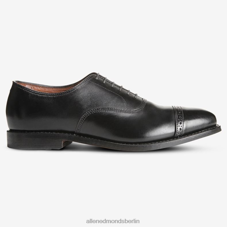 Allen Edmonds Schwarz Männer Fifth Avenue Oxford-Schuh mit Kappenkappe 82J2T310