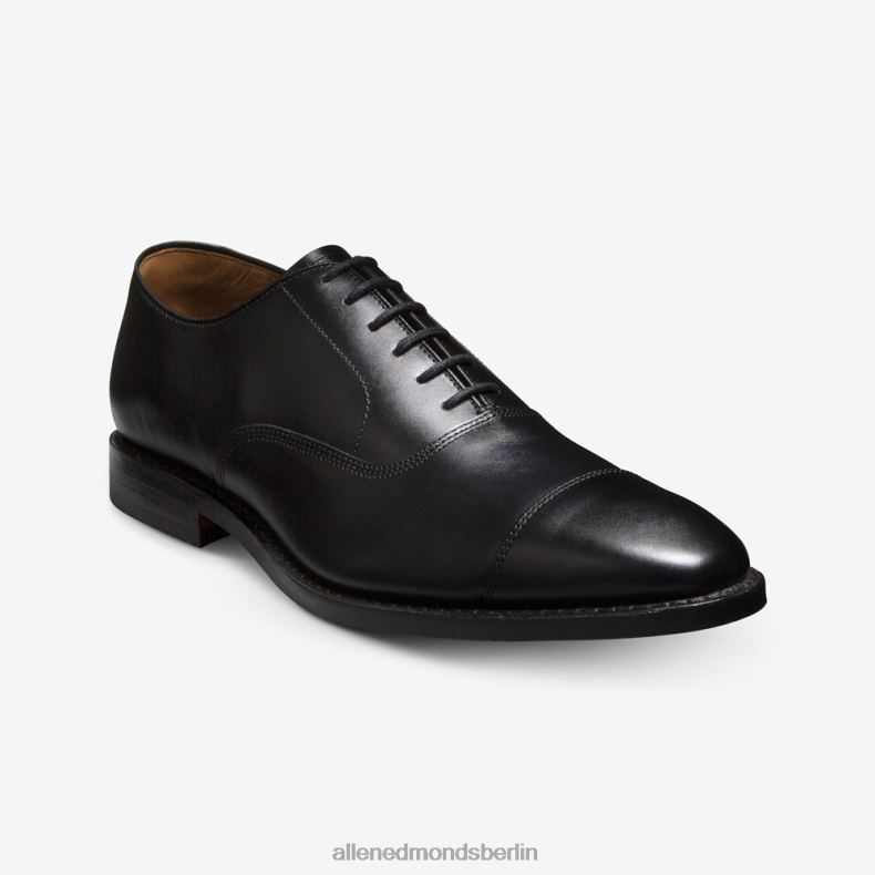 Allen Edmonds Schwarz Männer Park Avenue Oxford-Schuh mit Kappenkappe 82J2T39