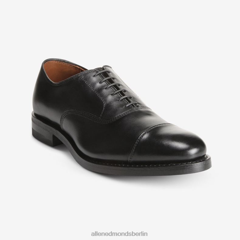 Allen Edmonds Schwarz Männer Park Avenue Oxford-Schuh mit Zehenkappe und Dainite-Sohle 82J2T235
