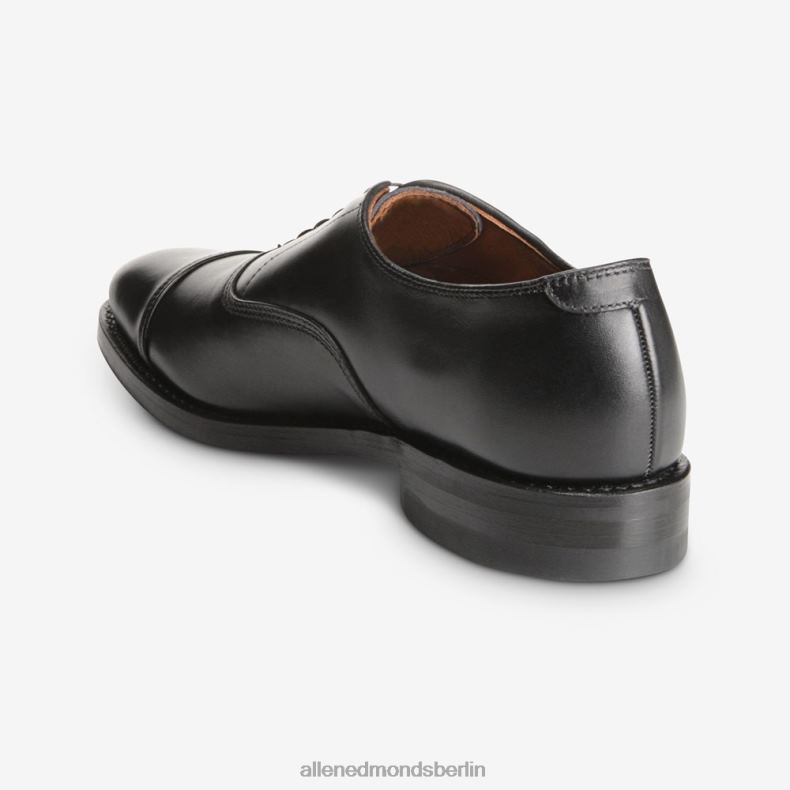 Allen Edmonds Schwarz Männer Park Avenue Oxford-Schuh mit Zehenkappe und Dainite-Sohle 82J2T235