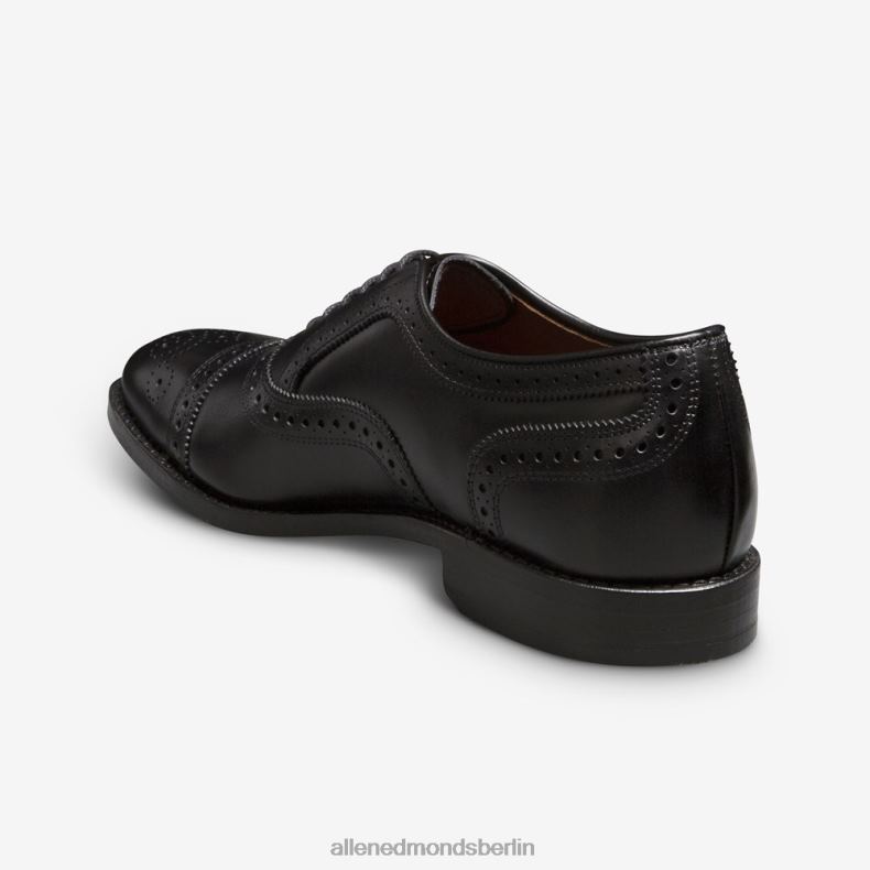 Allen Edmonds Schwarz Männer Strand Oxford-Schuh mit Kappenkappe 82J2T274