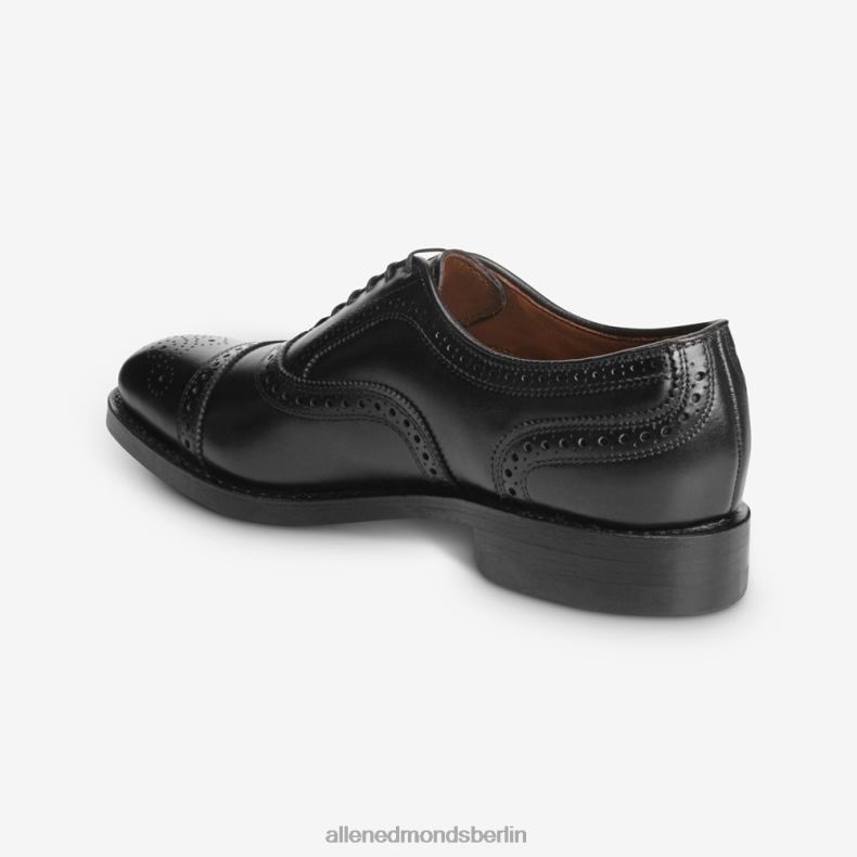 Allen Edmonds Schwarz Männer Strand-Oxford-Schuh mit Zehenkappe und Dainite-Sohle 82J2T29