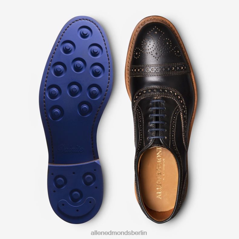Allen Edmonds Schwarz Männer Strandmok Cap-Toe-Oxford mit Dainite-Gummisohle 82J2T226