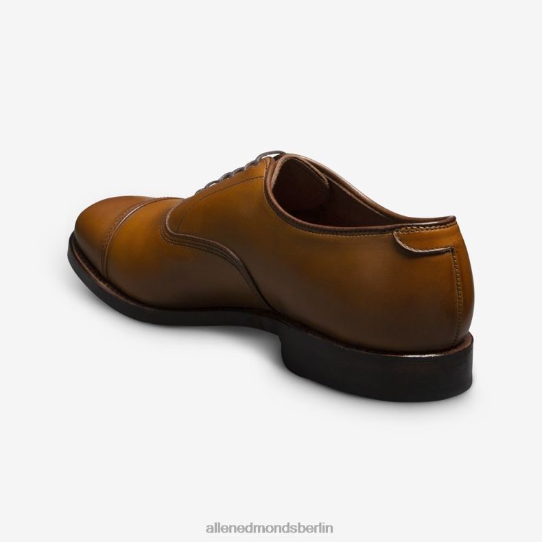 Allen Edmonds Walnussbraun Männer Park Avenue Oxford-Schuh mit Kappenkappe 82J2T41