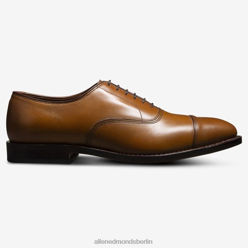 Allen Edmonds Walnussbraun Männer Park Avenue Oxford-Schuh mit Kappenkappe 82J2T41