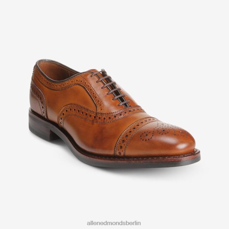 Allen Edmonds Walnussbraun Männer Strand-Oxford-Schuh mit Zehenkappe und Dainite-Sohle 82J2T288