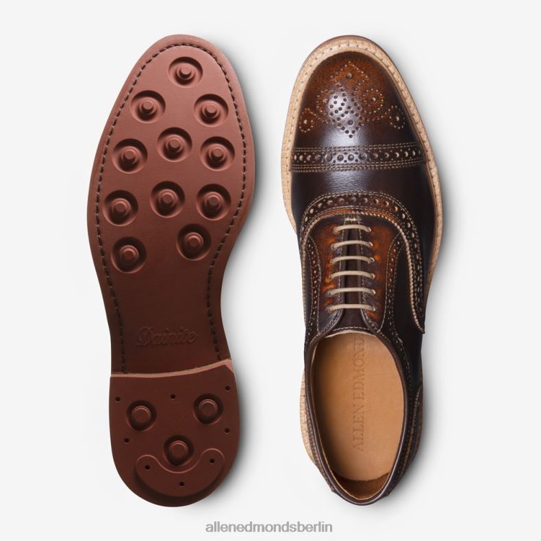 Allen Edmonds braun Männer Strandmok Cap-Toe-Oxford mit Dainite-Gummisohle 82J2T224