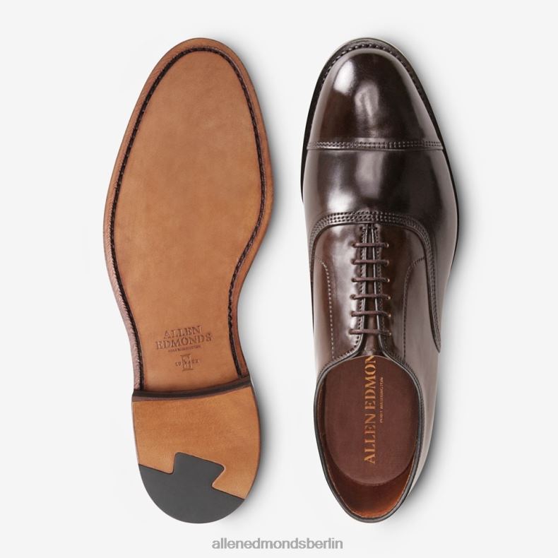 Allen Edmonds brauner Cordovan Männer Park Avenue Oxford-Kleiderschuh aus Shell-Cordovan mit Captoe 82J2T276
