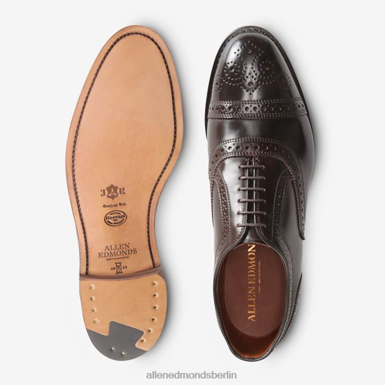 Allen Edmonds brauner Cordovan Männer Strand Shell Cordovan Captoe Oxford-Kleiderschuh 82J2T294
