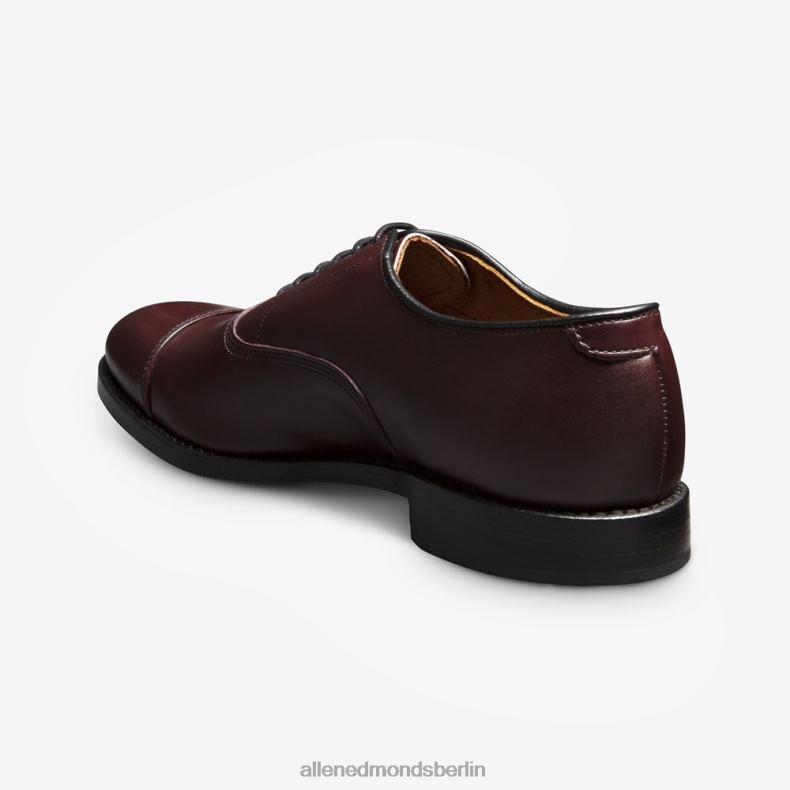 Allen Edmonds burgunderfarbenes Leder Männer Park Avenue Oxford-Schuh mit Kappenkappe 82J2T45