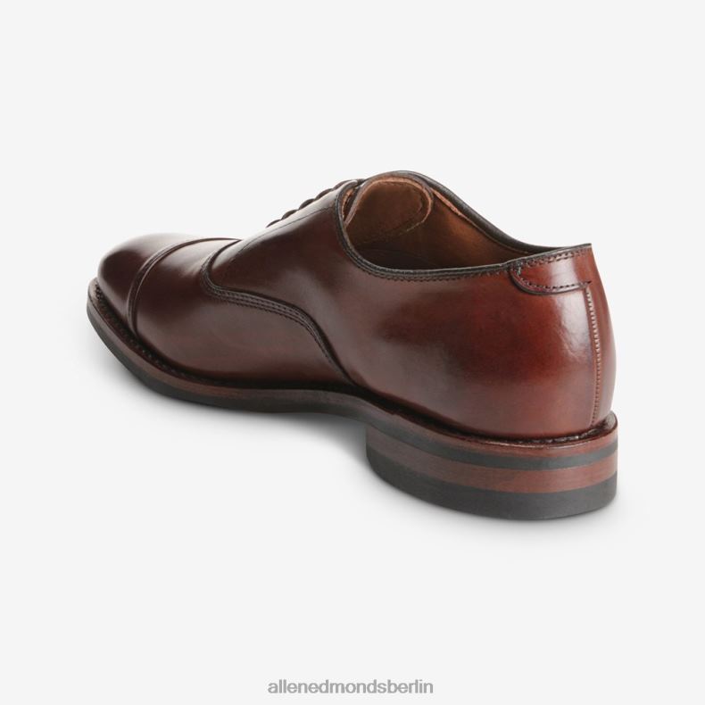 Allen Edmonds dunkles Chili Männer Park Avenue Oxford-Schuh mit Zehenkappe und Dainite-Sohle 82J2T12