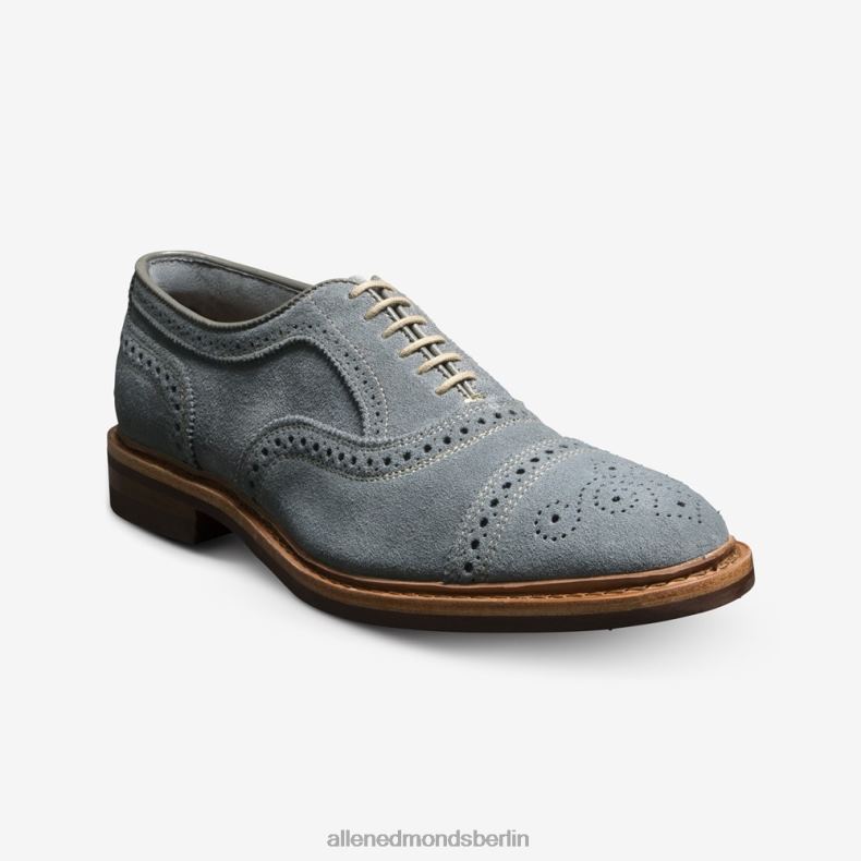 Allen Edmonds schiefergraues Wildleder Männer Strandmok Wildleder-Captoe-Oxford mit Dainite-Gummisohle 82J2T20