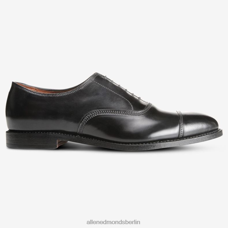 Allen Edmonds schwarzer Cordovan Männer Park Avenue Oxford-Kleiderschuh aus Shell-Cordovan mit Captoe 82J2T24