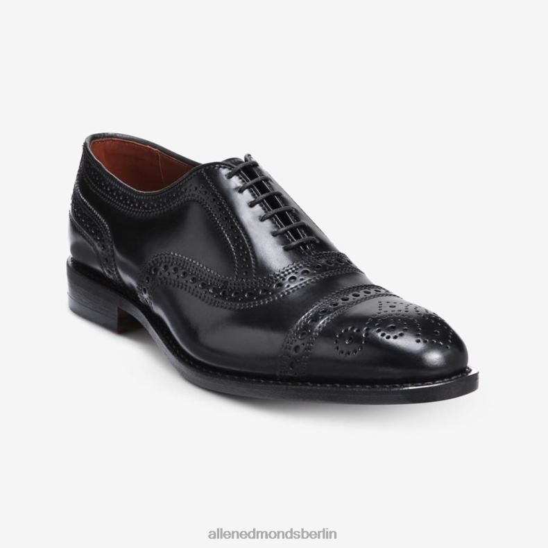 Allen Edmonds schwarzer Cordovan Männer Strand Shell Cordovan Captoe Oxford-Kleiderschuh 82J2T296