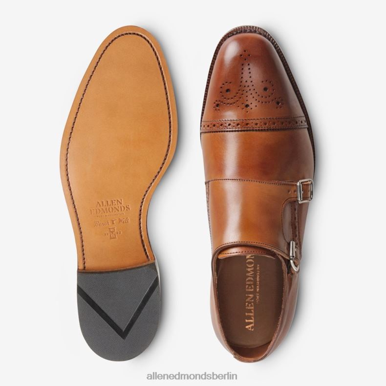 Allen Edmonds Walnussbraun Männer st. John's Double Monk Strap-Kleiderschuh 82J2T60