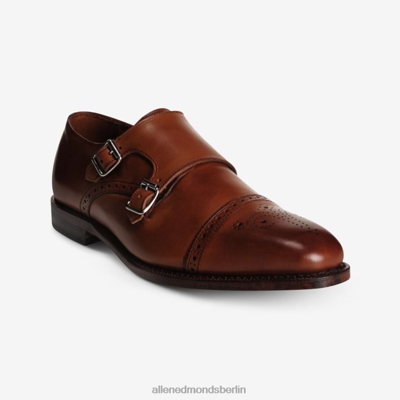 Allen Edmonds dunkles Chili Männer st. John's Double Monk Strap-Kleiderschuh 82J2T358