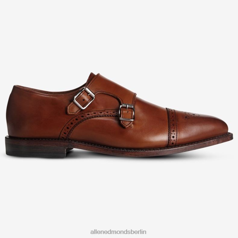Allen Edmonds dunkles Chili Männer st. John's Double Monk Strap-Kleiderschuh 82J2T358