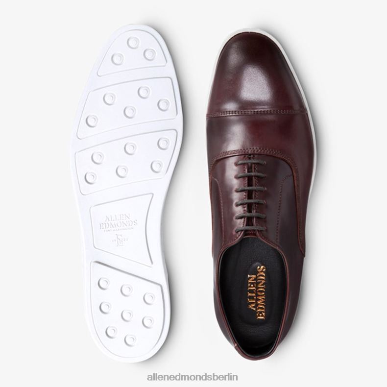 Allen Edmonds Burgunder Cordovan Männer Park Avenue Shell-Cordovan-Oxford-Kleid-Sneaker 82J2T264