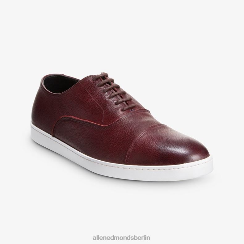 Allen Edmonds Burgunderkorn Männer Park Avenue Oxford-Kleid-Sneaker 82J2T252