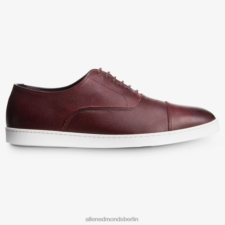 Allen Edmonds Burgunderkorn Männer Park Avenue Oxford-Kleid-Sneaker 82J2T252