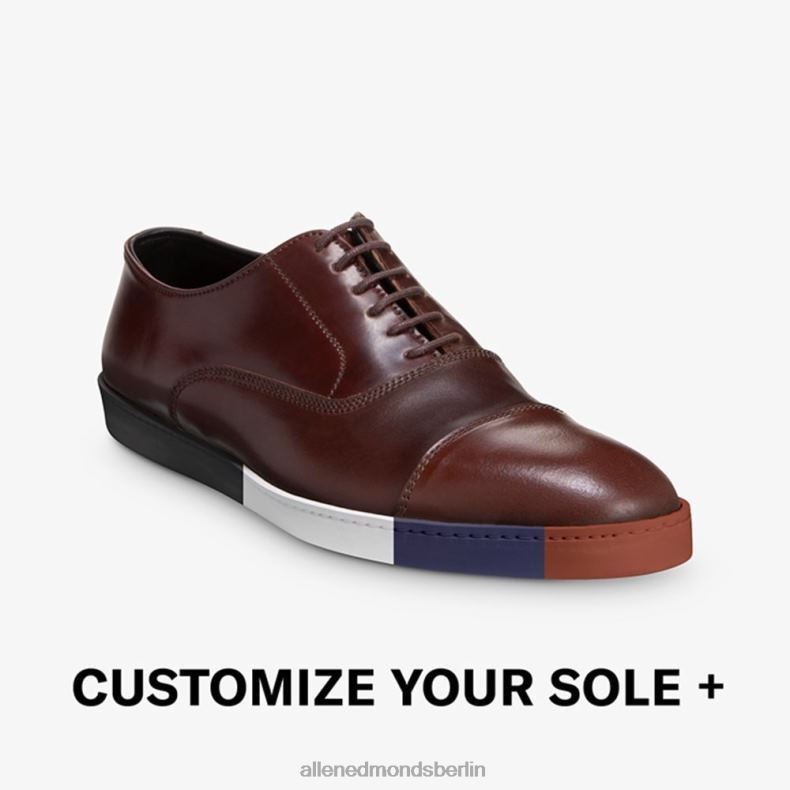 Allen Edmonds Chili-Cordovan Männer Park Avenue Shell-Cordovan-Oxford-Kleid-Sneaker 82J2T21