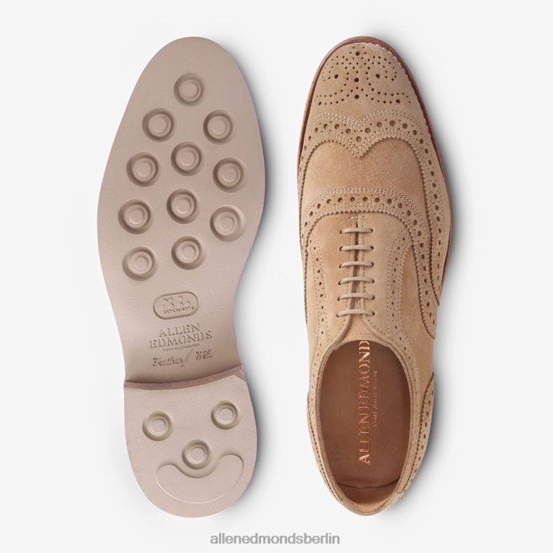 Allen Edmonds Kamel Männer Neumok Wildleder Wingtip Oxford 82J2T101