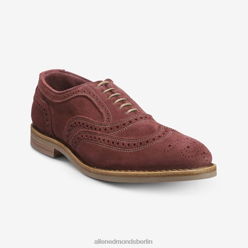 Allen Edmonds Kirschrot Männer Neumok Wildleder Wingtip Oxford 82J2T450