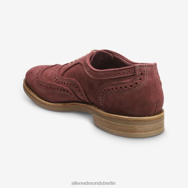 Allen Edmonds Kirschrot Männer Neumok Wildleder Wingtip Oxford 82J2T450