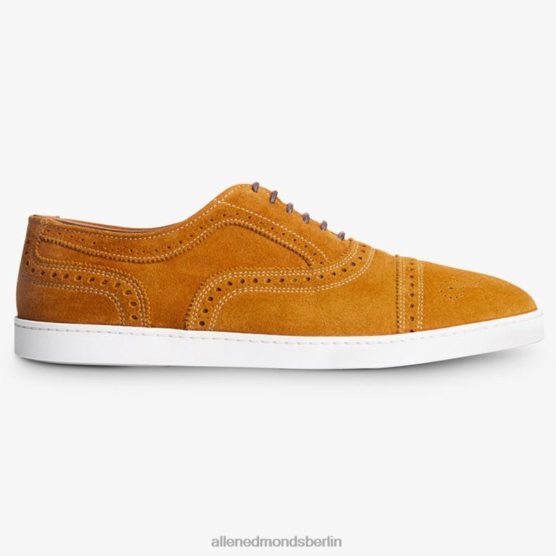 Allen Edmonds Kurkuma-Wildleder Männer Strand Oxford-Sneaker 82J2T13