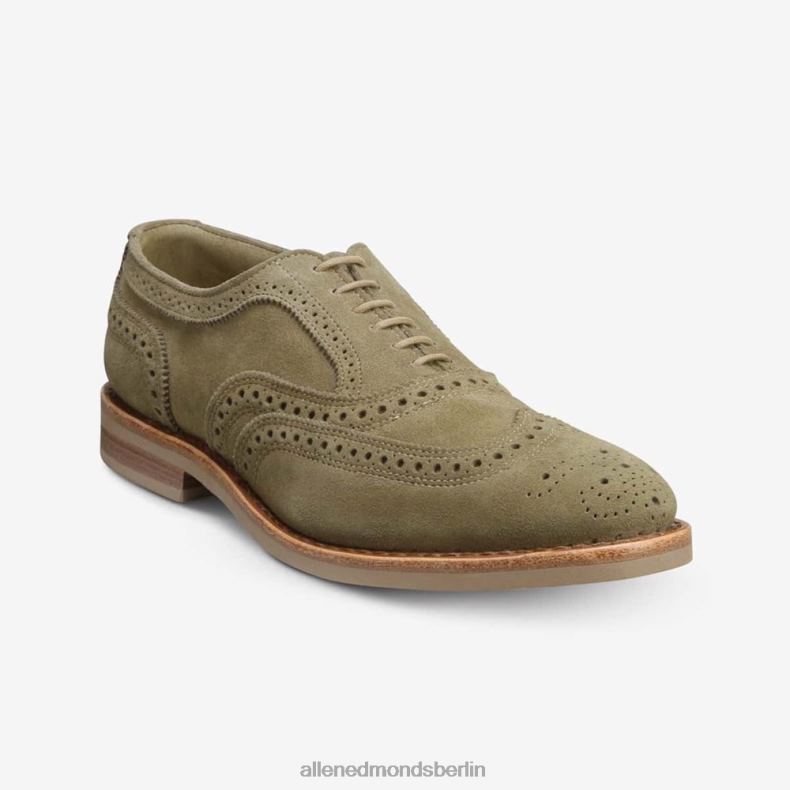 Allen Edmonds Salbeigrün Männer Neumok Wildleder Wingtip Oxford 82J2T107