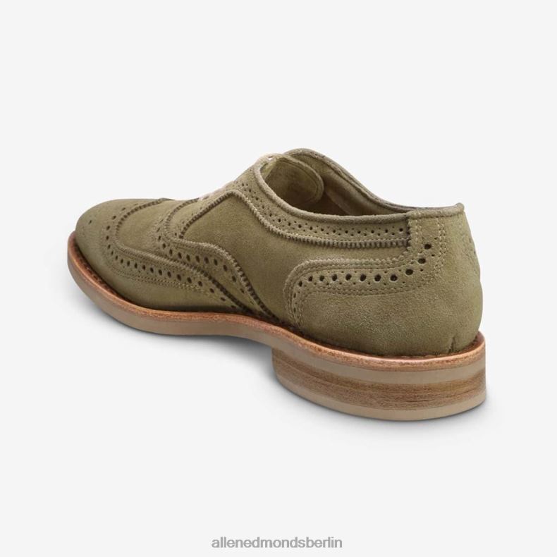Allen Edmonds Salbeigrün Männer Neumok Wildleder Wingtip Oxford 82J2T107