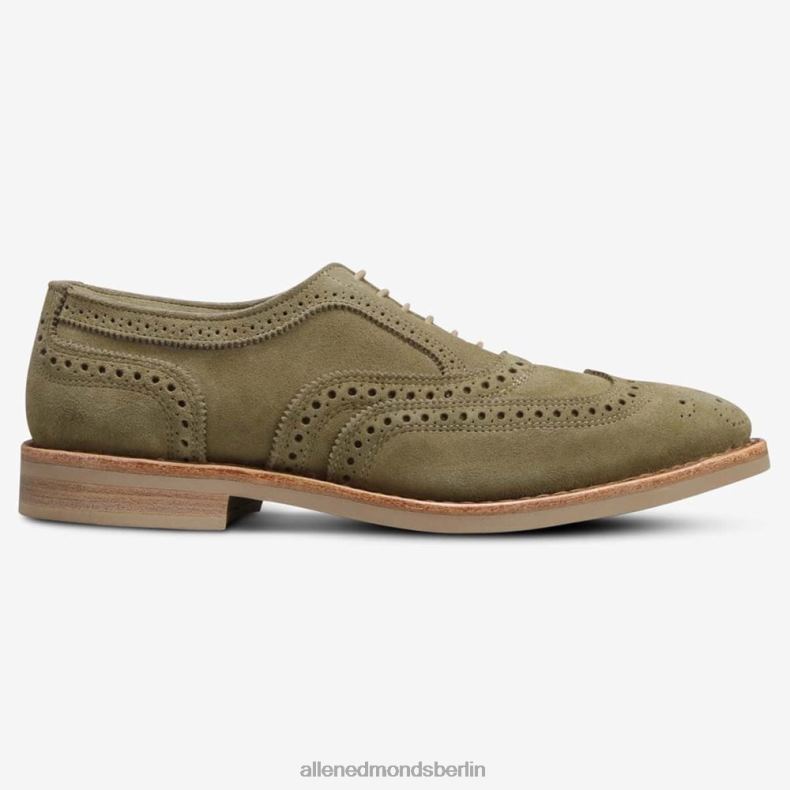 Allen Edmonds Salbeigrün Männer Neumok Wildleder Wingtip Oxford 82J2T107