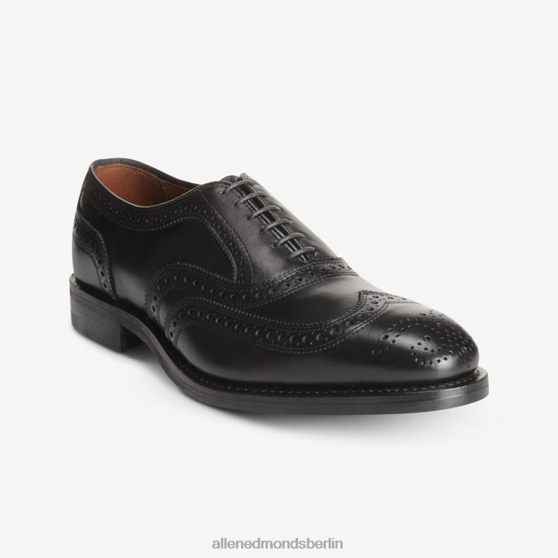 Allen Edmonds Schwarz Männer Mcallister Wingtip Oxford-Kleiderschuh mit Dainite-Sohle 82J2T354