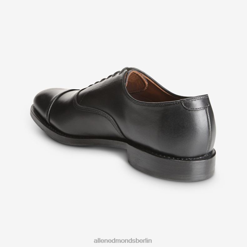 Allen Edmonds Schwarz Männer Park Avenue Oxford-Schuh mit kombinierter Steppsohle 82J2T32