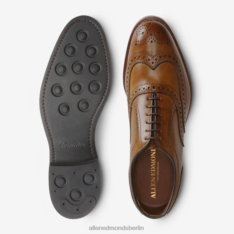 Allen Edmonds Walnussbraun Männer Mcallister Wingtip Oxford-Kleiderschuh mit Dainite-Sohle 82J2T355